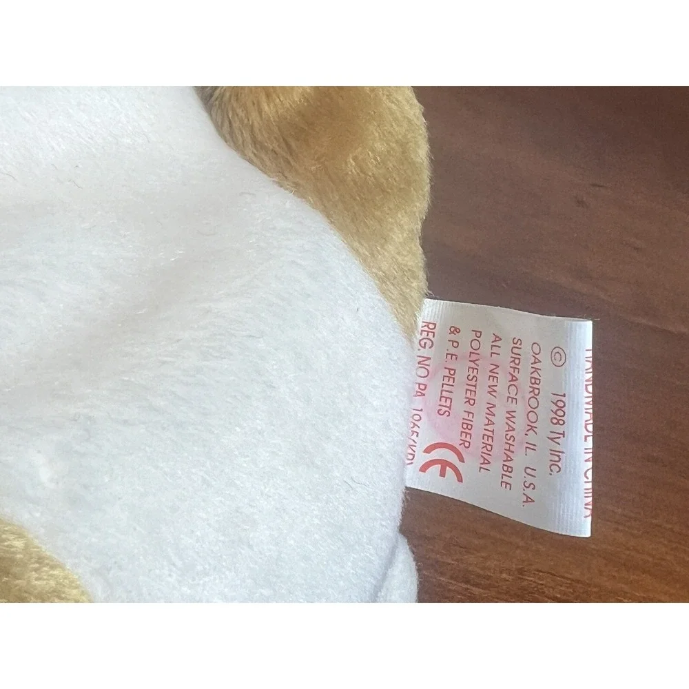 Vintage TY Beanie Babies Whisper Deer Spotted Fawn Animal‎ Plush Toy w/ Tags